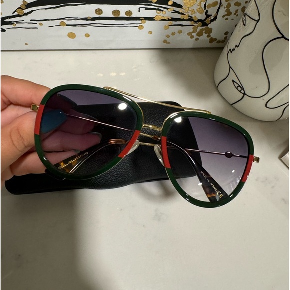 GUCCI gradient pilot sunglasses ✨ - Picture 13 of 13